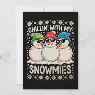 Cartes Pour Fêtes Annuelles Chillat avec mes neiges Noël Vilain Noël Noël