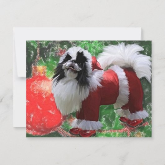 Cartes Pour Fêtes Annuelles Chinxmas (Devant)