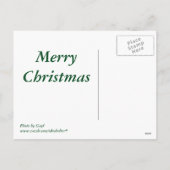 Cartes Pour Fêtes Annuelles Chiot (Dos)