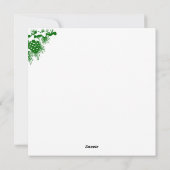 Cartes Pour Fêtes Annuelles Chiot dans une boîte, Joyeux Noël (Dos)