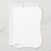 Cartes Pour Fêtes Annuelles Chiot de bouledogue français utilisant un (Dos)