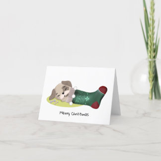 Cartes Pour Fêtes Annuelles Chiot de fête