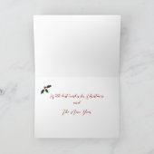 Cartes Pour Fêtes Annuelles Chiots de Noël Labrador (Intérieur)