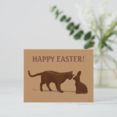 Cartes Pour Fêtes Annuelles Chocolat (Debout devant)