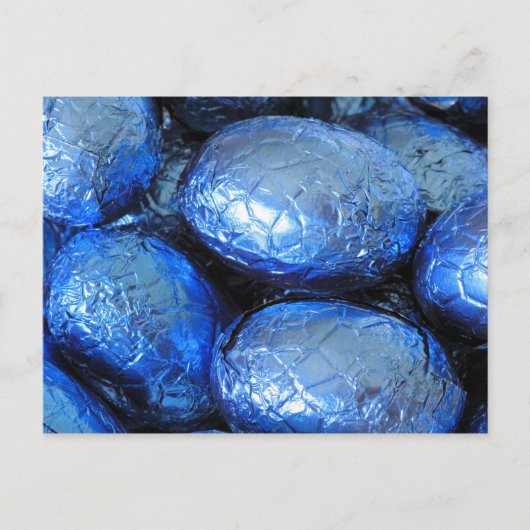 Cartes Pour Fêtes Annuelles Chocolat belge oeufs de Pâques (Devant)