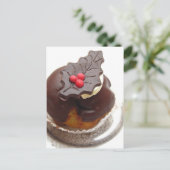 Cartes Pour Fêtes Annuelles chocolat de noël (Debout devant)