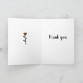 Cartes Pour Fêtes Annuelles Chocolat Labrador Heart Balloon Merci (Intérieur)