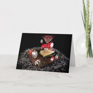 Cartes Pour Fêtes Annuelles Chocolat Père Noël - Vacances