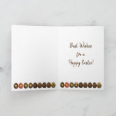 Cartes Pour Fêtes Annuelles Chocolate Easter Eggs (Intérieur)