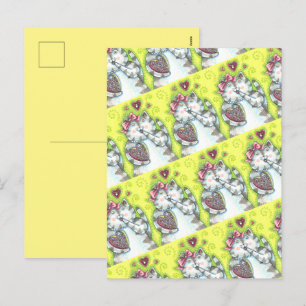 CARTES POUR FÊTES ANNUELLES CHOCOLATS DE L'ADMIRATEUR SECRET DE KITTEN, VALENT