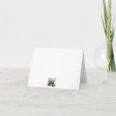 Cartes Pour Fêtes Annuelles Chœur de souris amusant (Dos)