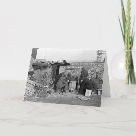 Cartes Pour Fêtes Annuelles Chômeurs et sans-abri 1938 (Devant)