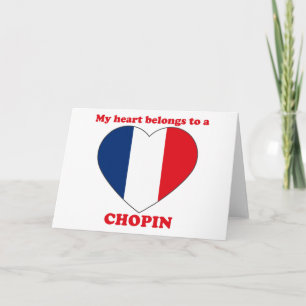 Cartes Pour Fêtes Annuelles Chopin