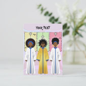 Cartes Pour Fêtes Annuelles Chorale de Noël (Debout devant)