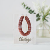 Cartes Pour Fêtes Annuelles Chorizo Saucisson (Debout devant)