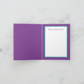Cartes Pour Fêtes Annuelles chouette de Noël festive ajouter un sentiment (Intérieur)