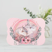 Cartes Pour Fêtes Annuelles Chouettes mignonnes (Debout devant)