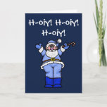 Cartes Pour Fêtes Annuelles Chrismukkah Père Noël Funny Grey Card<br><div class="desc">C'est un Père Noël Chrismukkah parce qu'il a une tenue bleue et blanche. Il dit aussi, "Ho Ho Ho" avec un accent juif. : D Mais, vous êtes libre de changer cela si vous voulez. La carte entière est faite dans les tons bleus aussi. Cette carte peut être envoyée à...</div>