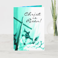 Christ est ressuscité Paschal Salutation croix et 