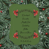 Cartes Pour Fêtes Annuelles Christian Christmas Card