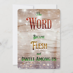 Cartes Pour Fêtes Annuelles Christian Christmas Card 2023 Design moderne