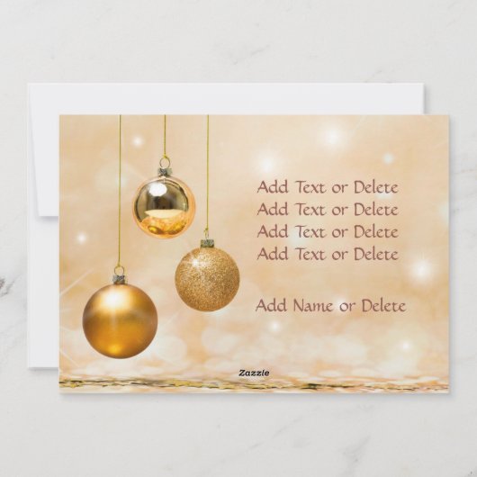 Cartes Pour Fêtes Annuelles Christian Cross Custom Photo Script Rouge Noël (Dos)