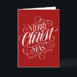 Cartes Pour Fêtes Annuelles Christian Joyeux Noël Chalkboard Calligraphie<br><div class="desc">Nous disons "Joyeux Noël" très souvent pendant la saison, mais parfois nous avons tendance à oublier d'où vient réellement cet accueil. Voici une pièce merveilleusement élégante de lettrage manuel sur mesure dans le tableau de bord à la mode pour donner un petit coup de pouce en direction de Jésus. Calligraphie...</div>