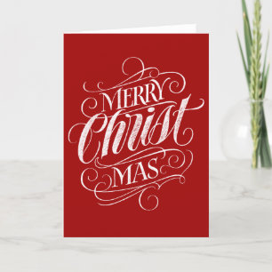 Cartes Pour Fêtes Annuelles Christian Joyeux Noël Chalkboard Calligraphie