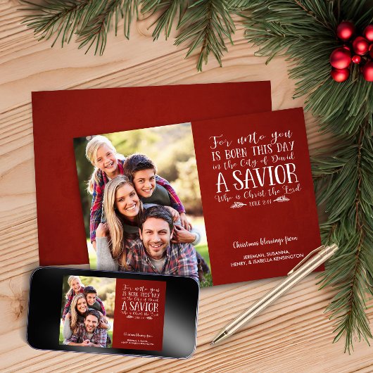 Cartes Pour Fêtes Annuelles Christian Noël Verse Typographie