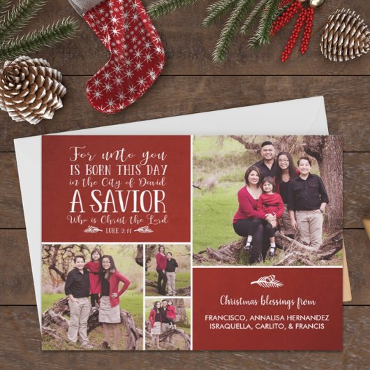 Cartes Pour Fêtes Annuelles Christian Noël Verse Typographie