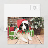 Cartes Pour Fêtes Annuelles Christmas (Devant / Derrière)