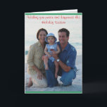 Cartes Pour Fêtes Annuelles Christmas at the Beach<br><div class="desc"></div>