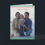 Cartes Pour Fêtes Annuelles Christmas at the Beach<br><div class="desc"></div>
