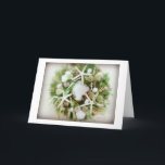 Cartes Pour Fêtes Annuelles Christmas Beach Wreath<br><div class="desc">Partagez votre amour de l'océan et de la plage avec cette belle photo d'une couronne de fer accrochée à mon endroit préféré de plage.</div>