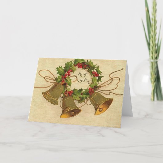Cartes Pour Fêtes Annuelles Christmas Bells (Devant)