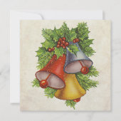 Cartes Pour Fêtes Annuelles Christmas Bells (Devant)