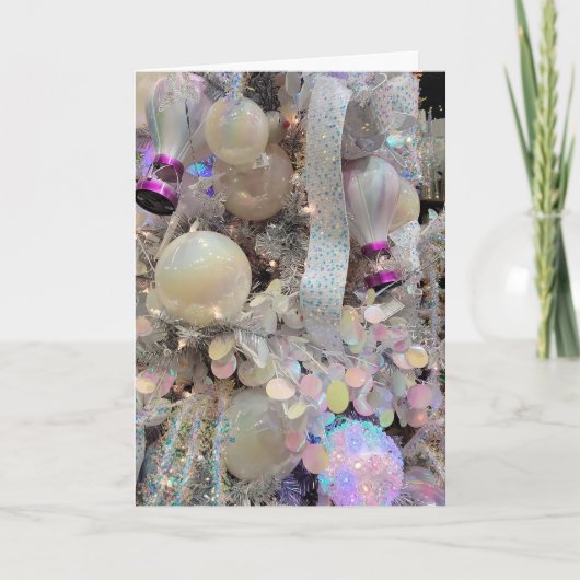 Cartes Pour Fêtes Annuelles Christmas Bulbs Scene 2 Card (Devant)