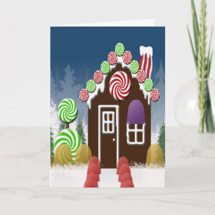 Cartes Pour Fêtes Annuelles Christmas Candy Cosy Cabine Gingerpain Maison