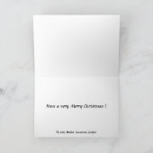 Cartes Pour Fêtes Annuelles Christmas Card (Intérieur)