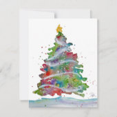 Cartes Pour Fêtes Annuelles Christmas Card (Devant)