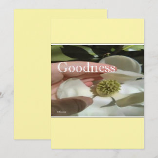 Cartes Pour Fêtes Annuelles christmas card --Goodness