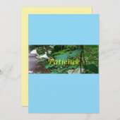 Cartes Pour Fêtes Annuelles Christmas card patience (Devant / Derrière)