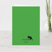 Cartes Pour Fêtes Annuelles Christmas Cat (Dos)