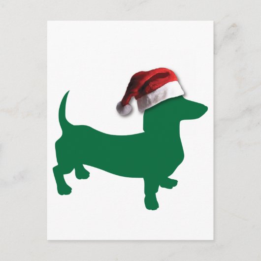 Cartes Pour Fêtes Annuelles Christmas Dachshund (Devant)