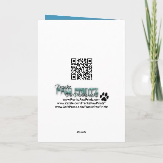 Cartes Pour Fêtes Annuelles Christmas - Deck the Halls - Cavaliers (Dos)