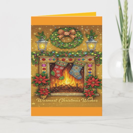 Cartes Pour Fêtes Annuelles Christmas Decorative Card (Devant)