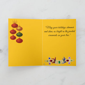 Cartes Pour Fêtes Annuelles Christmas Decorative Card