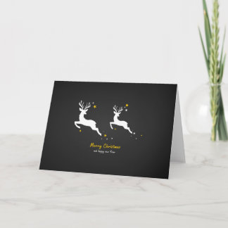 Cartes Pour Fêtes Annuelles Christmas Deers