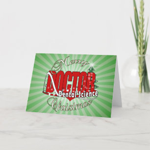 Cartes Pour Fêtes Annuelles CHRISTMAS Dental Science