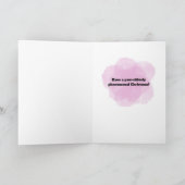 Cartes Pour Fêtes Annuelles Christmas Dog with Antlers for Sister Funny (Intérieur)